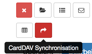 Carddav Synchronisation